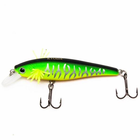 Воблер KYODA Zigbang Minnow-65SU 6,5 см 5,5 гр цвет P296, заглубление 0,5-0,9 м