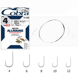 Крючок COBRA с поводком CNA102-006 10шт