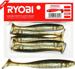 Риппер Ryobi MINNOW 93mm, цвет CN006 swamp bird, 5 шт