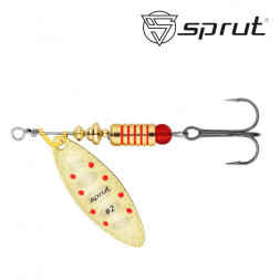 Блесна Sprut Atra Spinner №2 7.5г/G