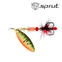 Блесна Sprut Atra Spinner №2 7.5г/GP