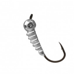 Мормышка вольфрамовая Lumicom Куколка Ф4 никель, цена за 1 шт.